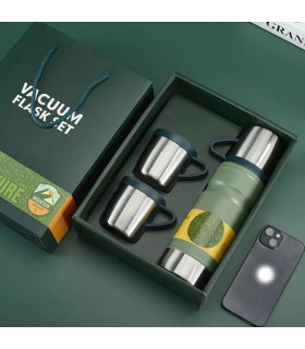 فلاسک سه کاپ وکیوم طرح استنلی اصلی جدید