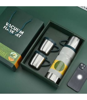 فلاسک سه کاپ وکیوم طرح استنلی اصلی جدید