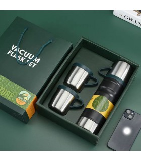 فلاسک سه کاپ وکیوم طرح استنلی اصلی جدید