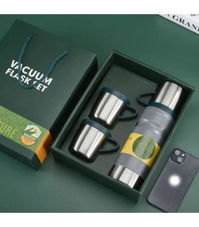 فلاسک سه کاپ وکیوم طرح استنلی اصلی جدید