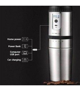 قهوه ساز و آسیاب و ماگ قابل حمل لپرسو 250ml