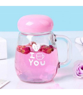 قمقمه شیشه ای صافی دار