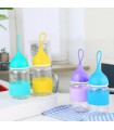 قمقمه شیشه ای طرح مخروطی