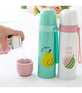 فلاسک میوه ای استیل نیم لیتری
