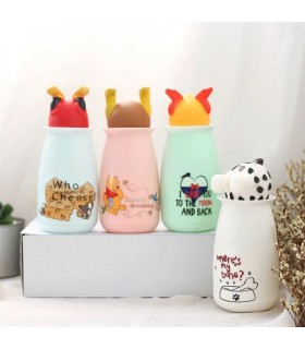 قمقمه شیشه ای درب حیوانات