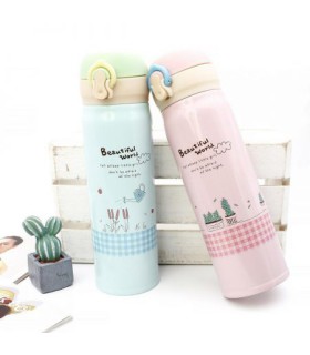 قمقمه استیل طرح گیاه