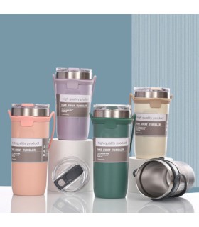 ماگ فلاسک استیل دسته دار 550سی سی