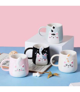 ماگ گربه ای فانتزی