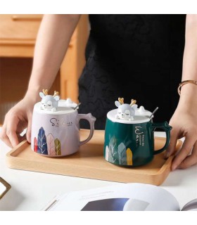 ماگ گوزن نوشیدنی گرم