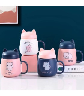 ماگ گربه ای سرامیکی فانتزی