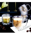 ماگ پیرکس دوجداره طرح عشق