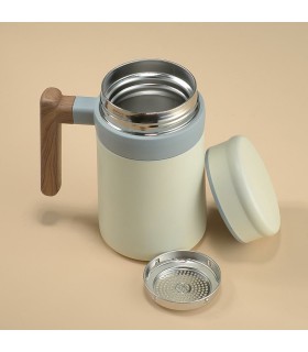 فلاسک کادویی دسته بامبو  diyi