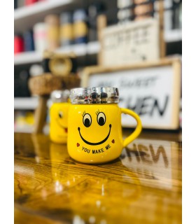 ماگ  لبخند درب آيينه اي