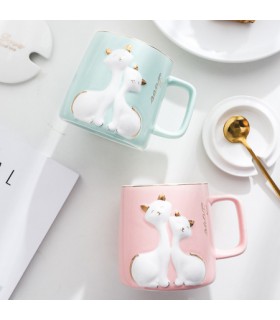 ماگ گربه های عاشق