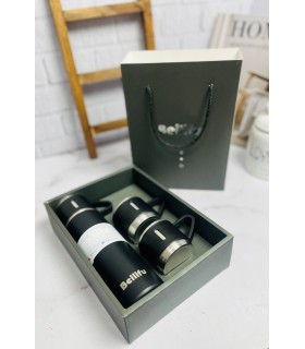 ست فلاسک کادویی (کیفیت اصلی) سه لیوان 500سی سی