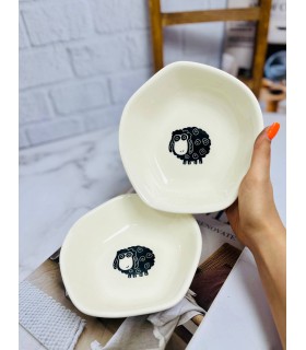 کاسه لبه دار نقاشی دستی