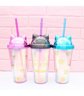 لیوان هولوگرامی گربه ای