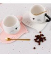 ست پذیرایی قلبی گربه ای