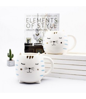 ماگ گربه ای سرامیکی فانتزی