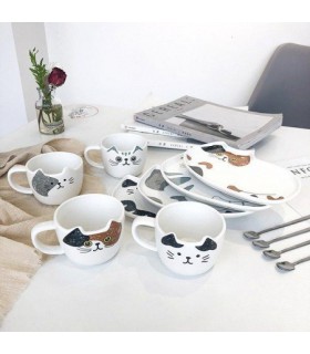 ماگ و بشقاب گربه ای