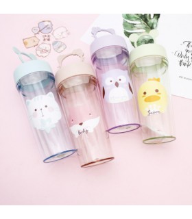 لیوان نی دار طرح حیوانات