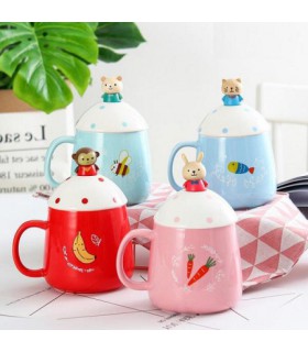 ماگ سرامیکی طرح حیوانات فانتزی