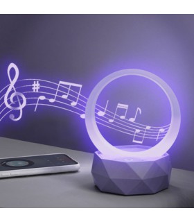 اسپیکر بلوتوثی رینگ لایت الماس