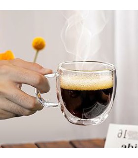 ماگ پیرکس دوجداره 200سی سی
