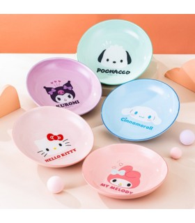 بشقاب سانریو لبه دار فانتزی