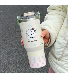 تراول سطلی سیتارا طرح گربه 600cc