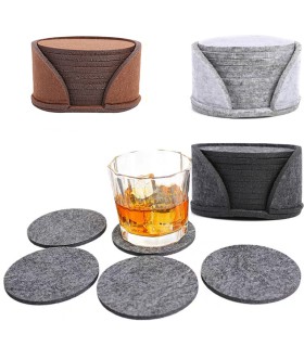 زیرلیوانی نمدی میز غذا 10 عددی