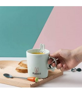 ماگ خرگوش قاشق هویجی