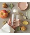 بطری  شیشه ای نی دار 450میل