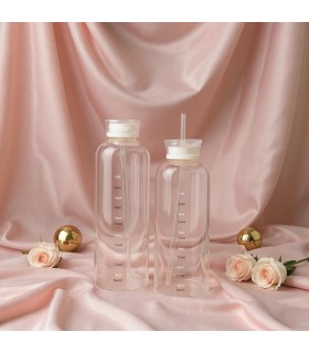 بطری  شیشه ای نی دار 750میل