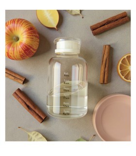 بطری  شیشه ای نی دار 450میل