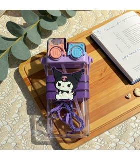 بطری دو دکمه کرومی