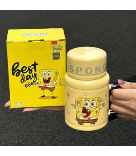 ماگ درب لیوانی باب اسفنجی