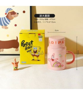 ماگ درب لیوانی باب اسفنجی