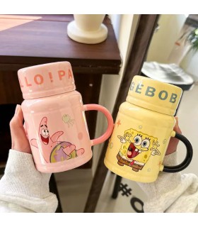 ماگ درب لیوانی باب اسفنجی