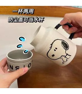 ماگ درب لیوانی اسنوپی