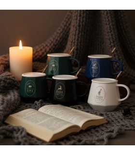 ماگ چندضلعی مات لایک