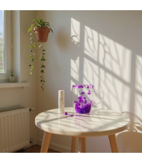 ماگ دوجداره طرح گل دار