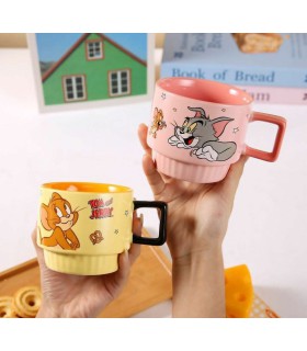 ماگ دسته مربع تام و جری