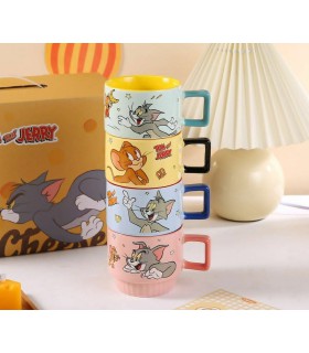 ماگ دسته مربع تام و جری