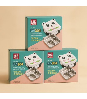 ظرف غذا فانتزی استیل پاندا