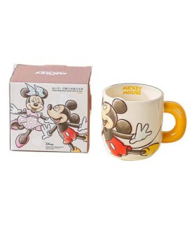 ماگ میکی و مینی برجسته دسته رنگی