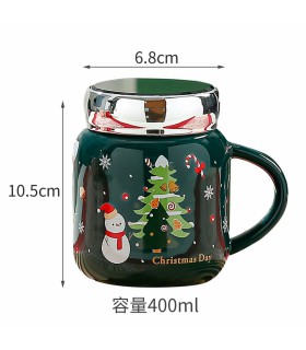 ماگ کریسمسی سبز