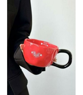 ماگ سرامیکی قلبی