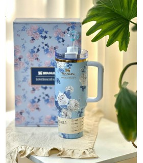 تامبلر استنلی گل دار باکس هدیه