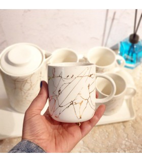 ست چایخوری ماربل